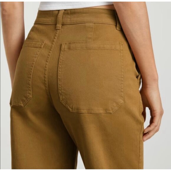 EVERLANE Women’s The Straight Leg Chino Crop Pant Size 4 High Rise Stretch - Picture 6 of 9